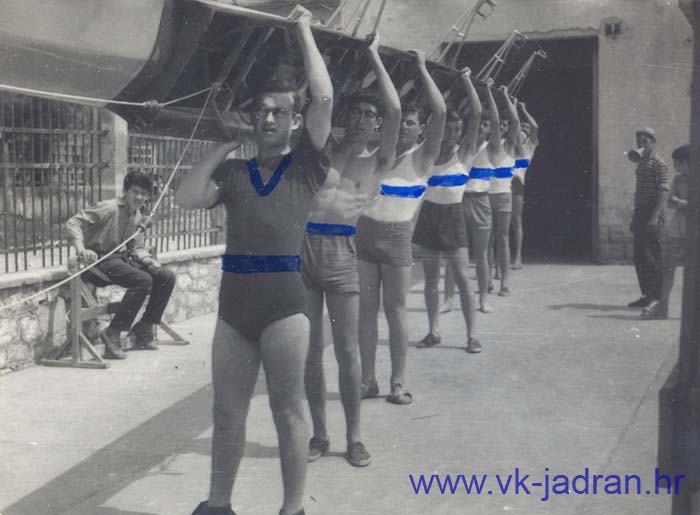 8+ pomlatka Jadran Zadar 1960
